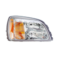 Eagle Eyes RT HEADLAMP ASSY COMPOSITE ALL; COMPLETE ASSY CADILLAC DEVILLE 2000-2002 GM242-B001R